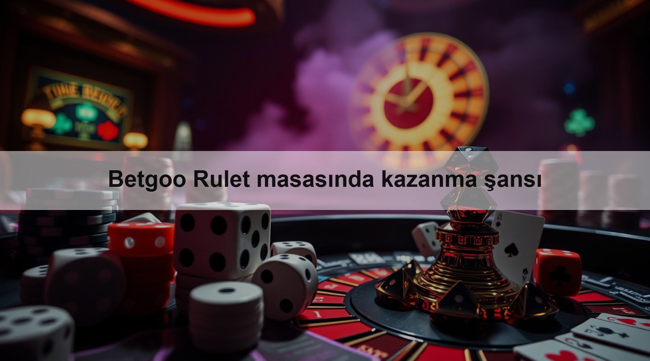 Betgoo Rulet masasında kazanma şansı